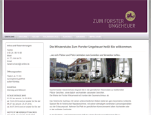 Tablet Screenshot of forster-ungeheuer.de